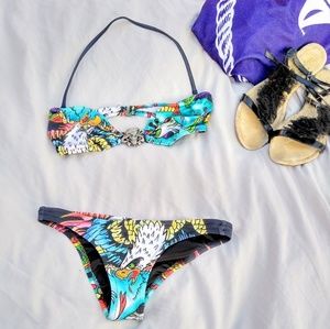 NWOT Ed Hardy Love Kills Slowly Bikini